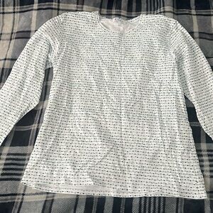 LAKE Pajama long Sleeve Top